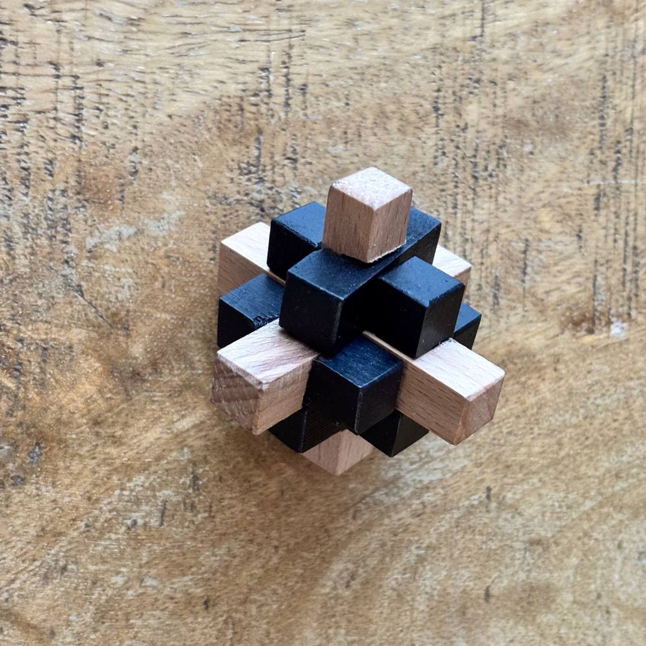 Wooden Interlock Puzzle Example